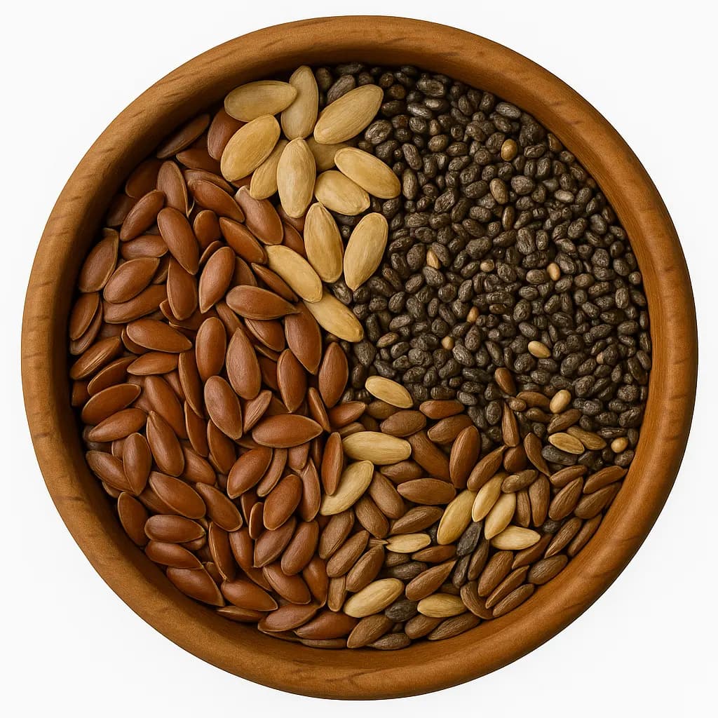 Flax,Chia & Watermelon seeds